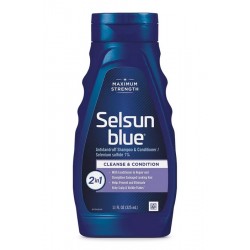 Selsun Blue 2-In-1 Anti Dandruff Shampoo & Conditioner Maximum Strength 11 fl oz (325ml)